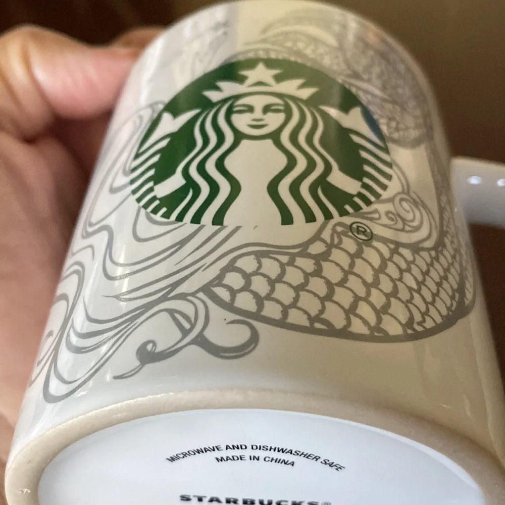 Starbucks Mermaid Coffee Mug  11 fl oz
